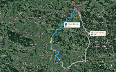 Von Frohburg nach Frohnau