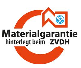 Logo Materialgarantie ZVDH