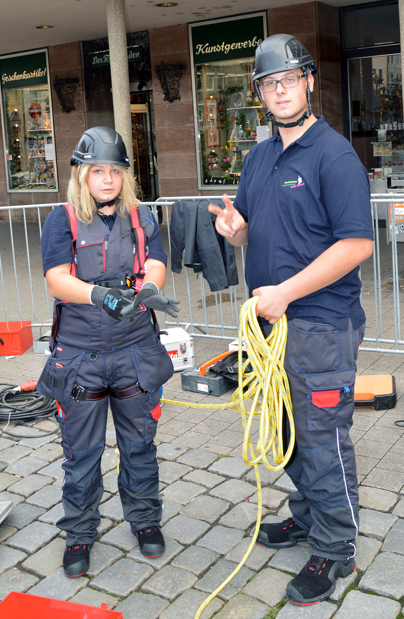 Dachdeckerinnen, Dachdeckerhandwerk 