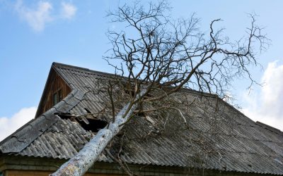 5 häufige Dachschäden nach einem Sturm