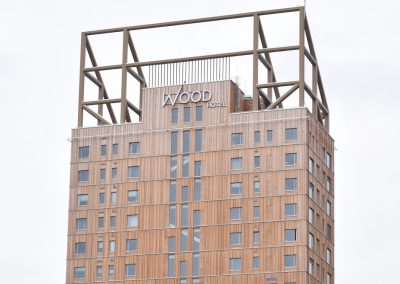 Holz als Baustoff - Das Wood Hotel