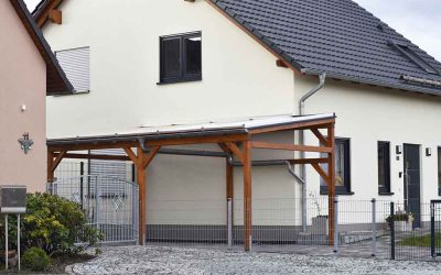 Carport und Pergola