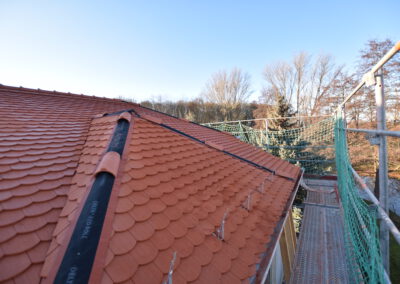 Biberschwänze Dach