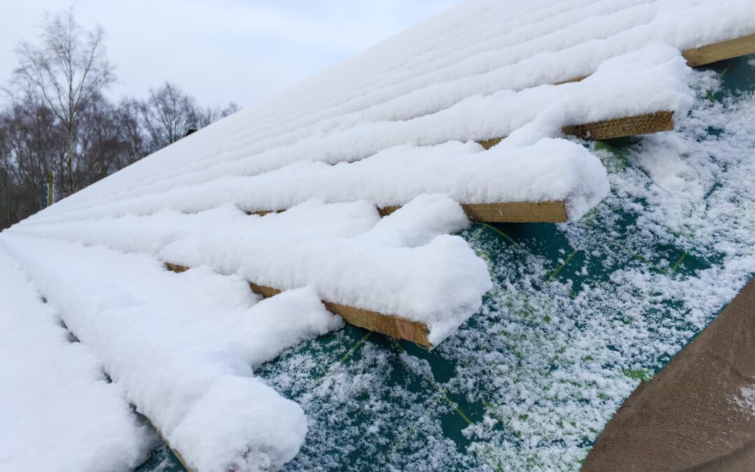 Dachsanierung im Winter? Kein Problem!