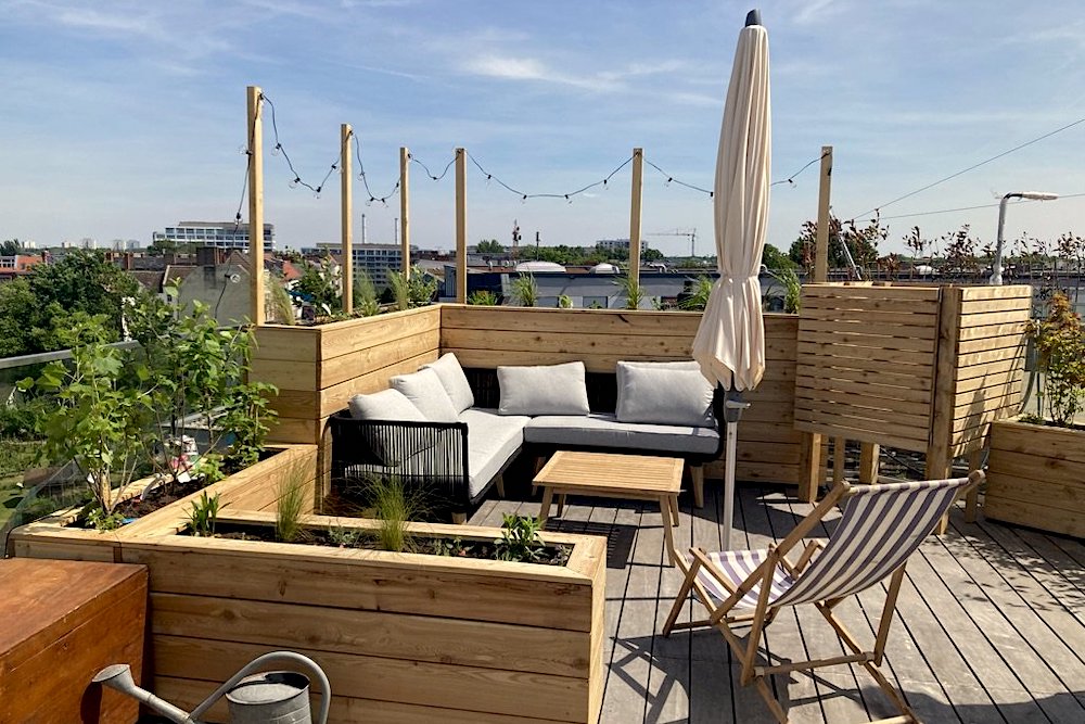 Der Bau einer sommerlichen Dachterrasse – Teil 1/2